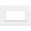 PLACCA 3 POSTI BIANCO AXOLUTE BTICINO HA4803HD