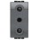 PRESA BIPASSO 2P+T 10/16A 250Vac BIVALENTE ANTRACITE BTICINO LIVING LIGHT L4180