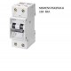 INTERRUTTORE MAGNETOTERMICO 1P+N 2M 10A 6KA SIEMENS COD. 5SX2510-6